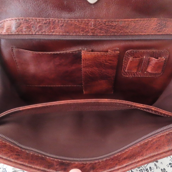 unbranded leather backpack bag - Picture 6 of 12